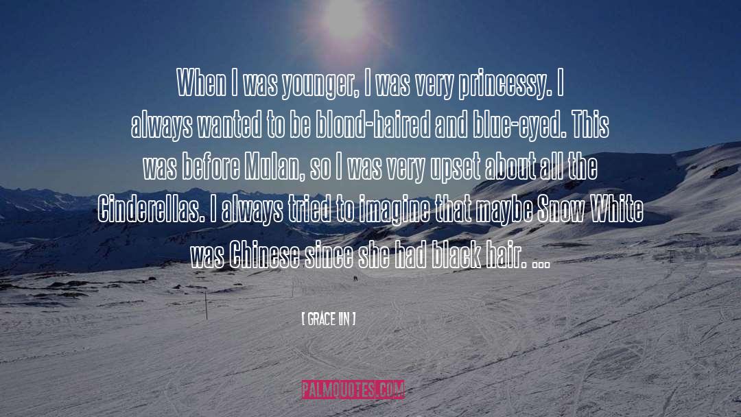 Grace Lin Quotes: When I was younger, I