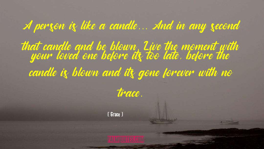 Grace Quotes: A person is like a
