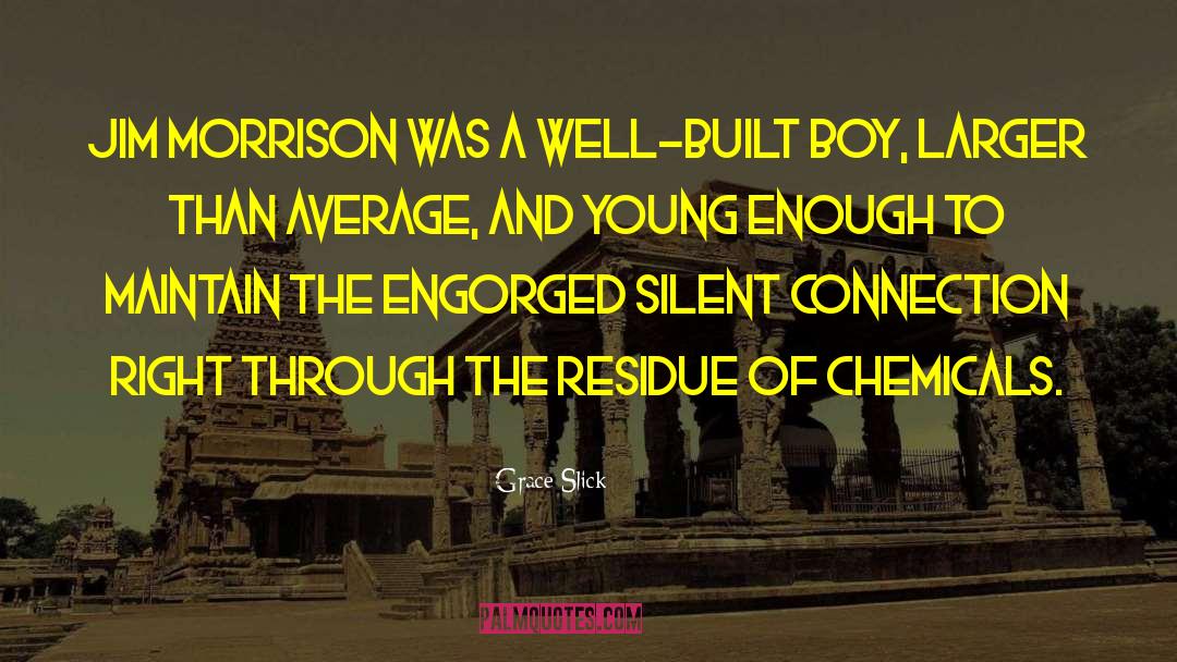 Grace Slick Quotes: Jim Morrison was a well-built