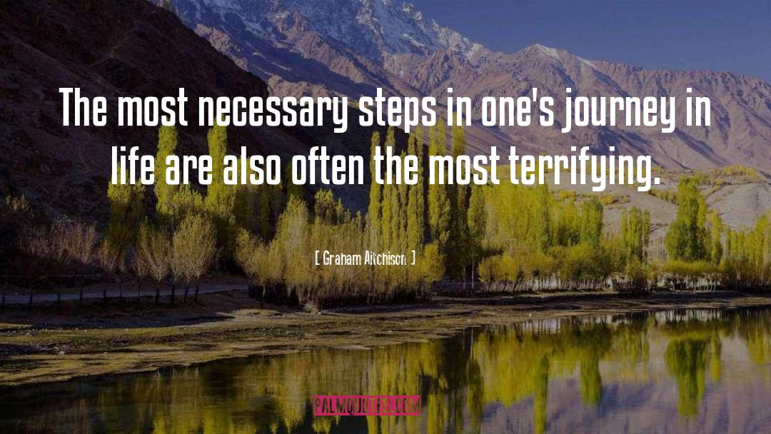 Graham Aitchison Quotes: The most necessary steps in