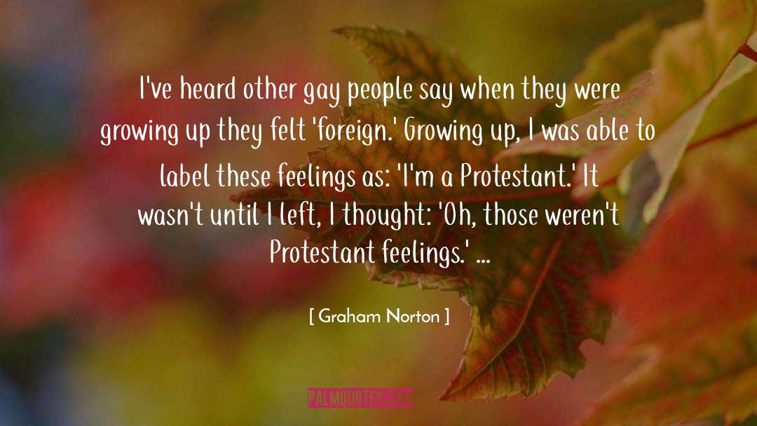 Graham Norton Quotes: I've heard other gay people