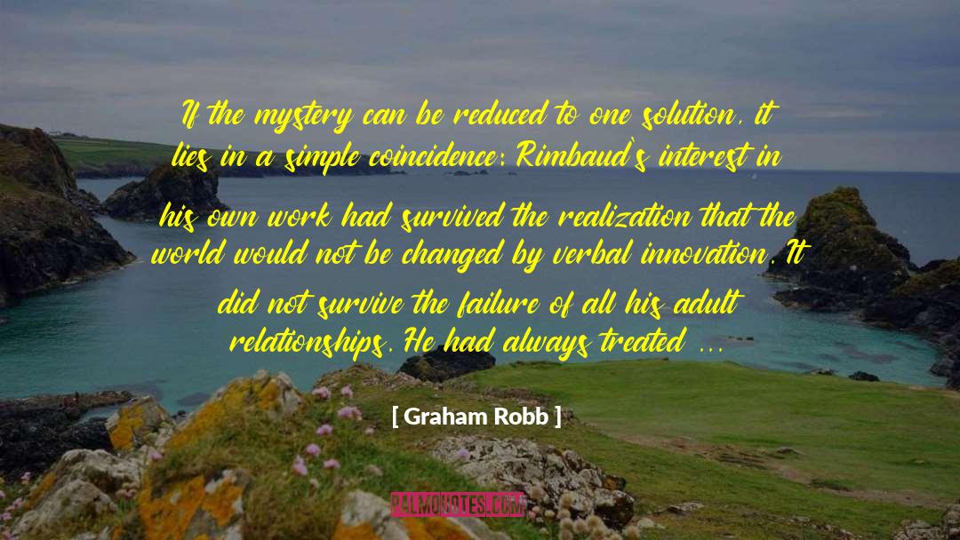 Graham Robb Quotes: If the mystery can be