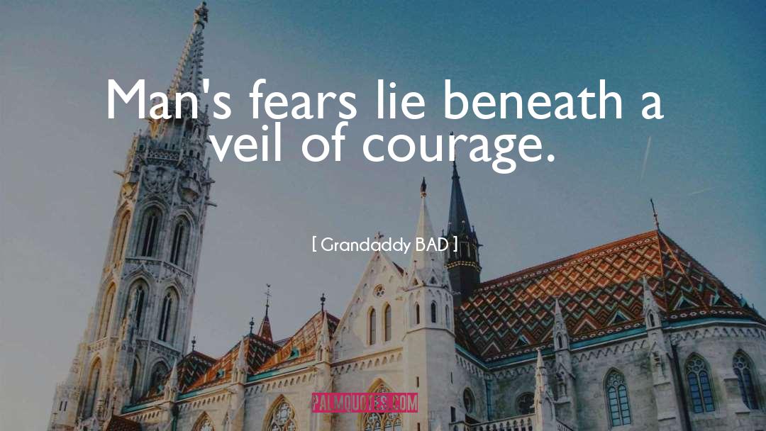 Grandaddy BAD Quotes: Man's fears lie beneath a