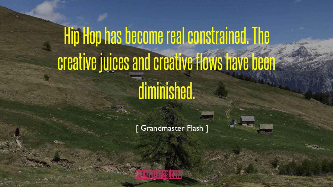 Grandmaster Flash Quotes: Hip Hop has become real