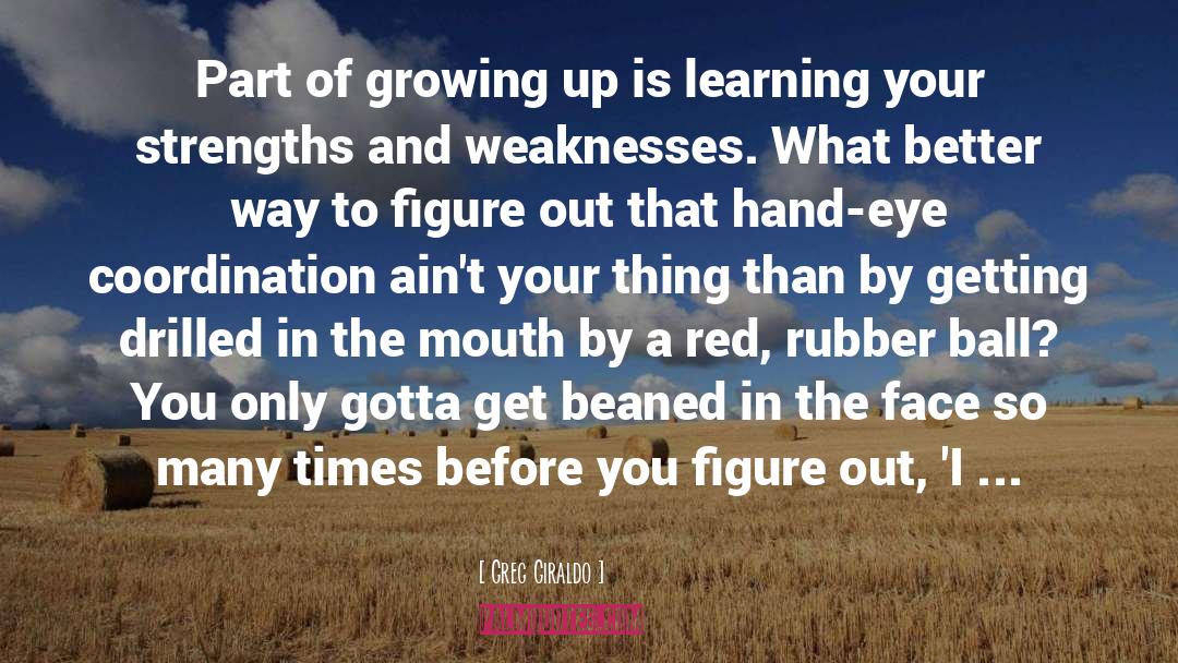 Greg Giraldo Quotes: Part of growing up is