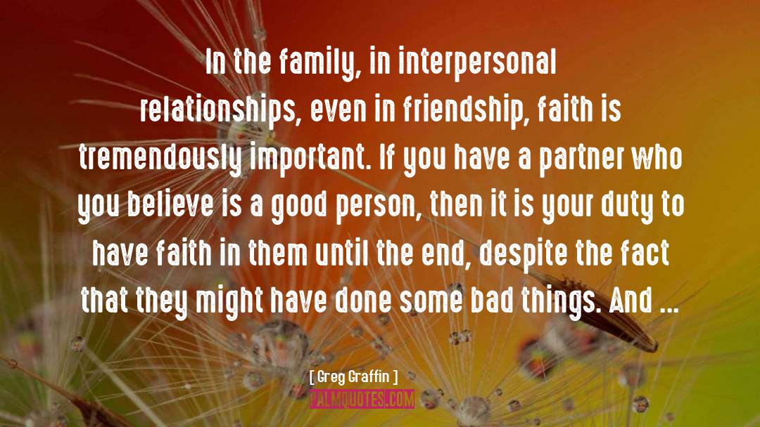 Greg Graffin Quotes: In the family, in interpersonal