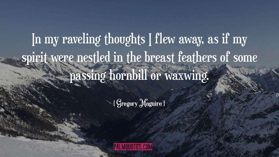 Gregory Maguire Quotes: In my raveling thoughts I