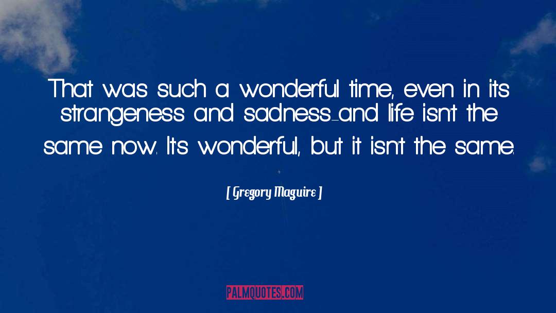 Gregory Maguire Quotes: That was such a wonderful