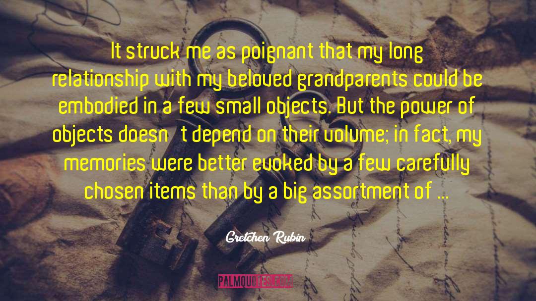 Gretchen Rubin Quotes: It struck me as poignant