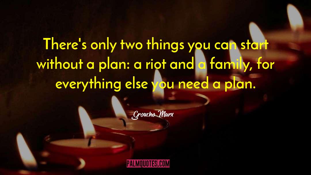 Groucho Marx Quotes: There's only two things you