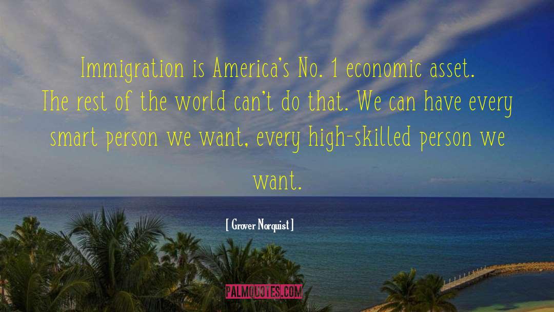 Grover Norquist Quotes: Immigration is America's No. 1