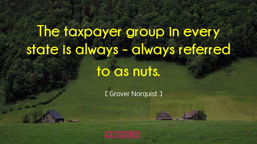 Grover Norquist Quotes: The taxpayer group in every