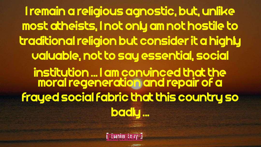 Guenter Lewy Quotes: I remain a religious agnostic,