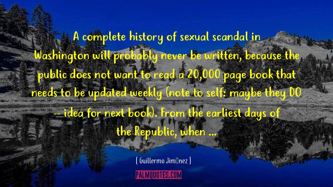 Guillermo Jiménez Quotes: A complete history of sexual