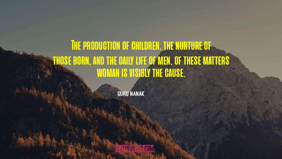 Guru Nanak Quotes: The production of children, the