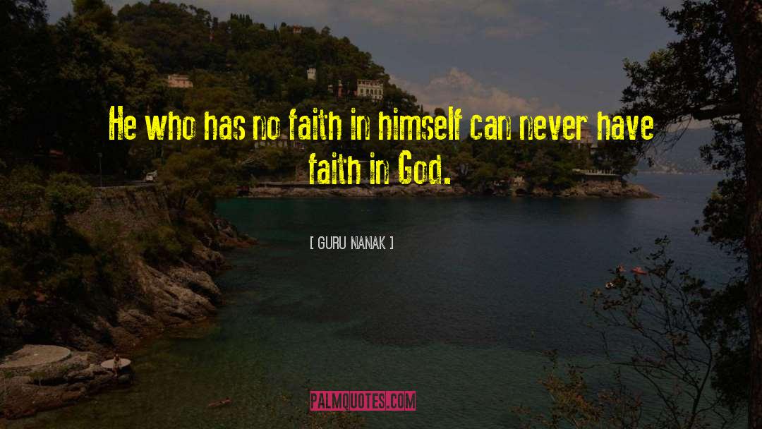 Guru Nanak Quotes: He who has no faith