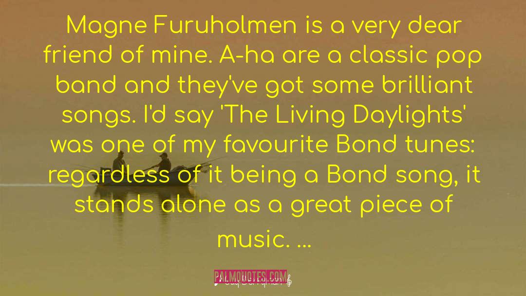 Guy Berryman Quotes: Magne Furuholmen is a very