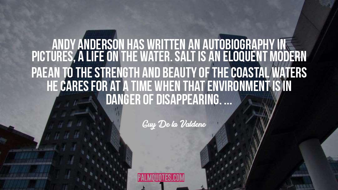 Guy De La Valdene Quotes: Andy Anderson has written an