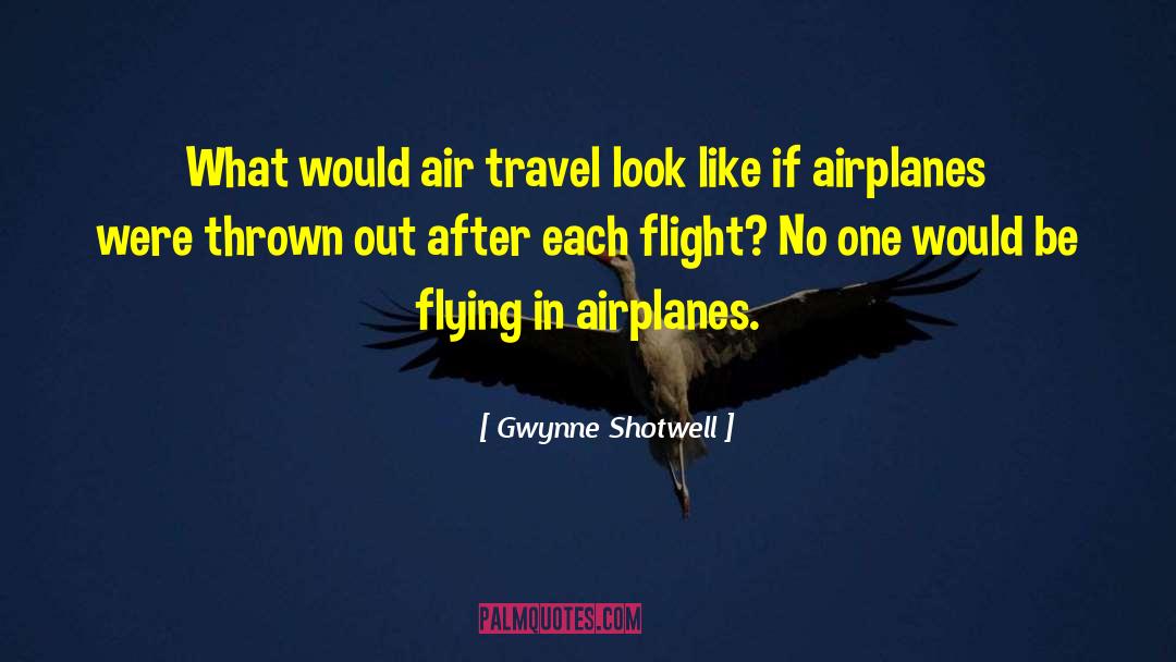 Gwynne Shotwell Quotes: What would air travel look