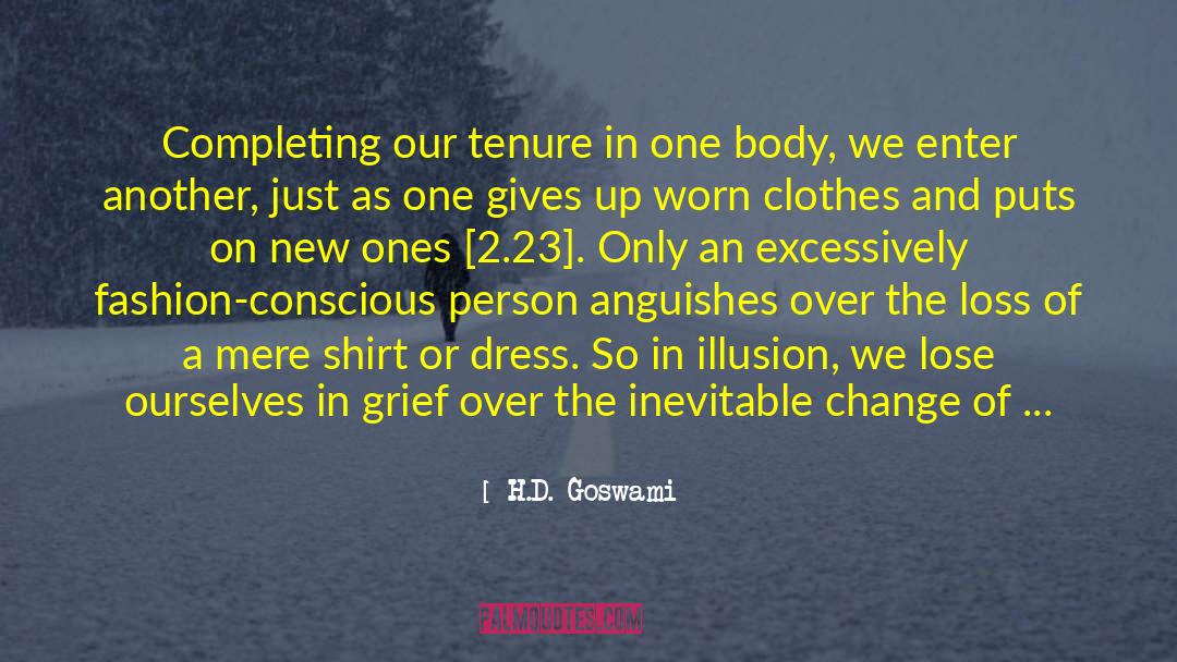 H.D. Goswami Quotes: Completing our tenure in one