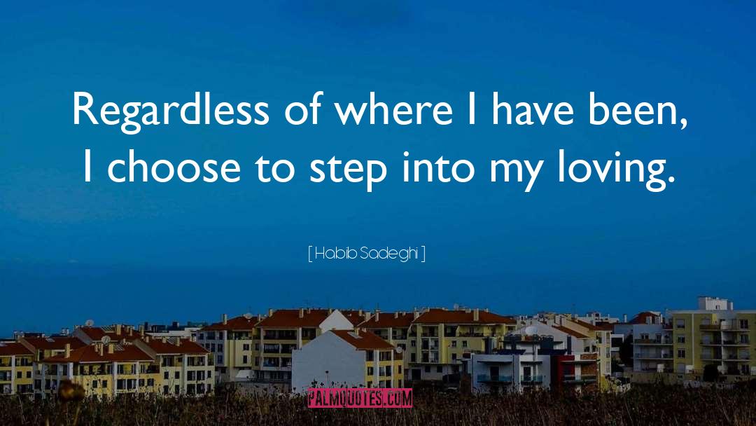 Habib Sadeghi Quotes: Regardless of where I have