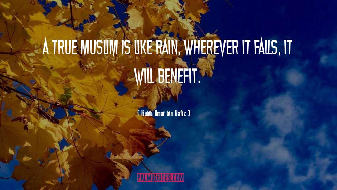 Habib Umar Bin Hafiz Quotes: A true Muslim is like