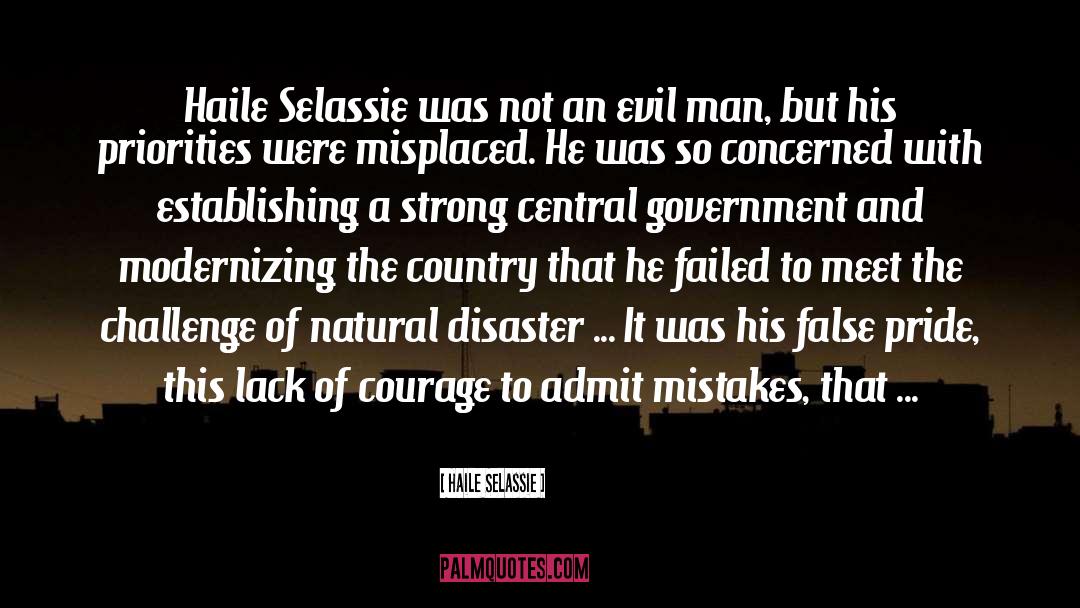 Haile Selassie Quotes: Haile Selassie was not an
