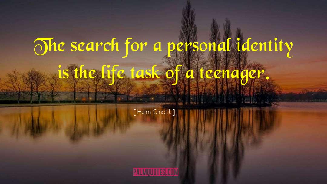 Haim Ginott Quotes: The search for a personal