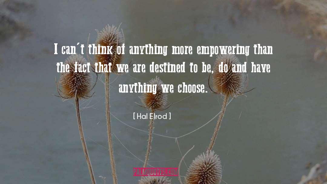 Hal Elrod Quotes: I can't think of anything