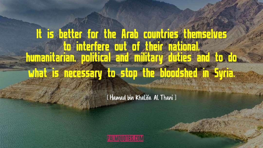 Hamad Bin Khalifa Al Thani Quotes: It is better for the