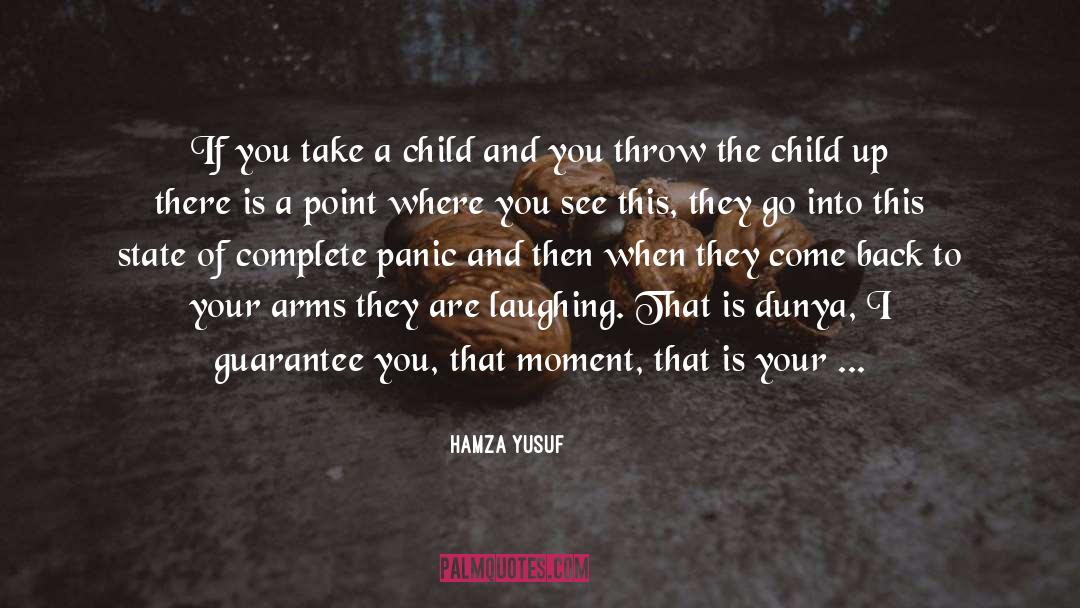 Hamza Yusuf Quotes: If you take a child