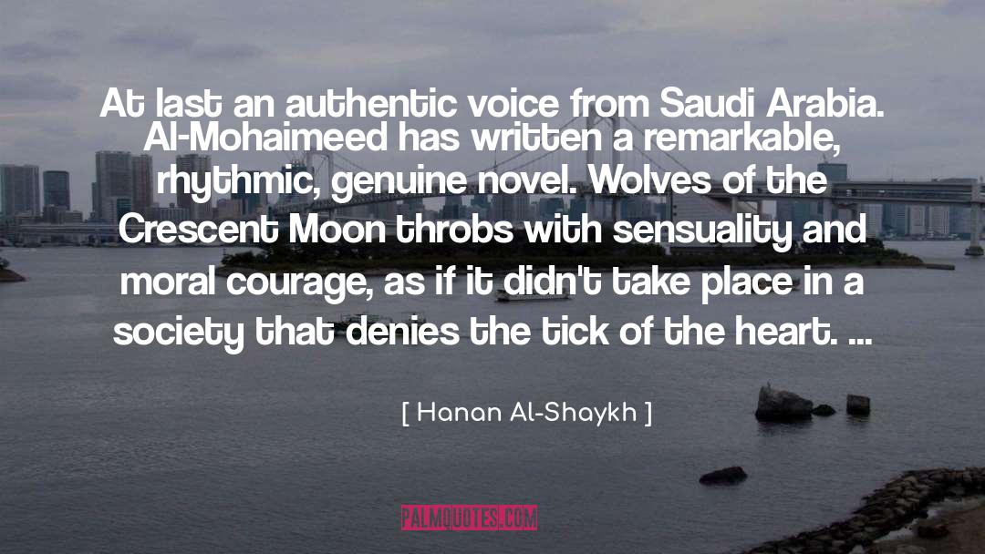 Hanan Al-Shaykh Quotes: At last an authentic voice
