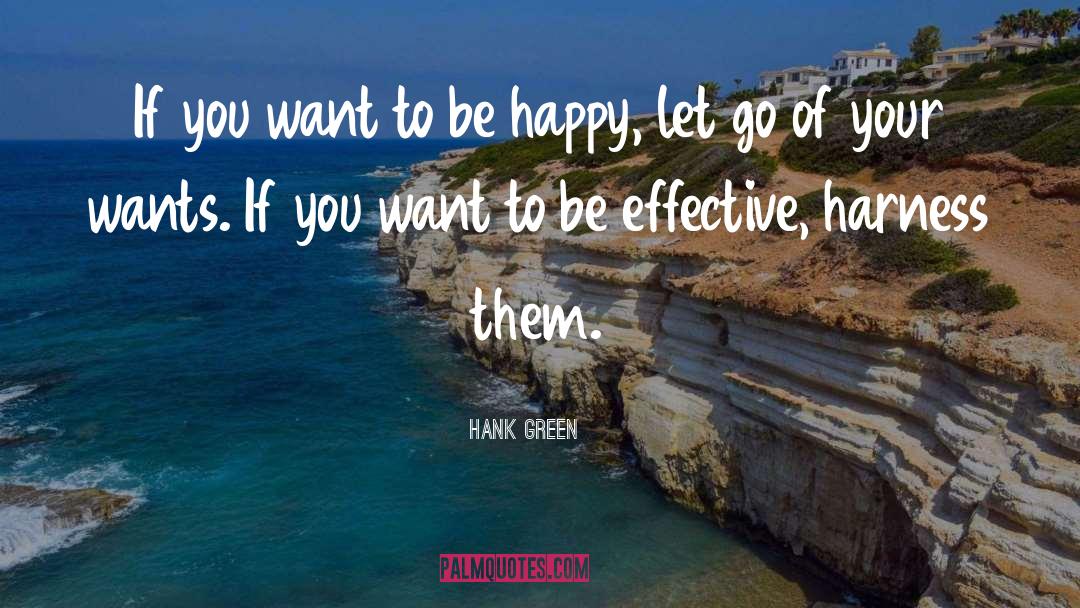 Hank Green Quotes: If you want to be