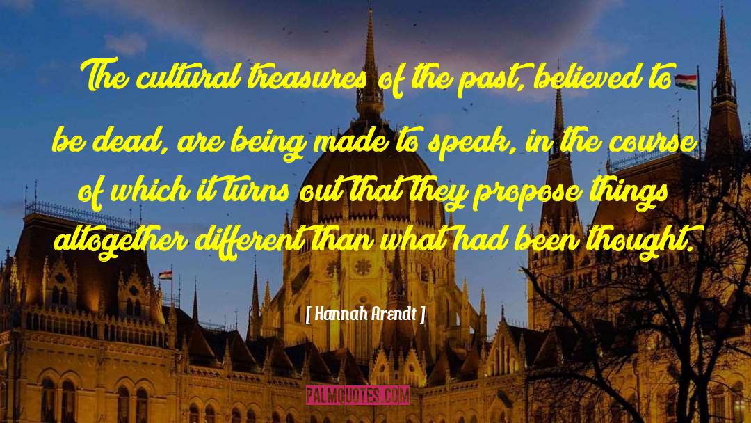 Hannah Arendt Quotes: The cultural treasures of the