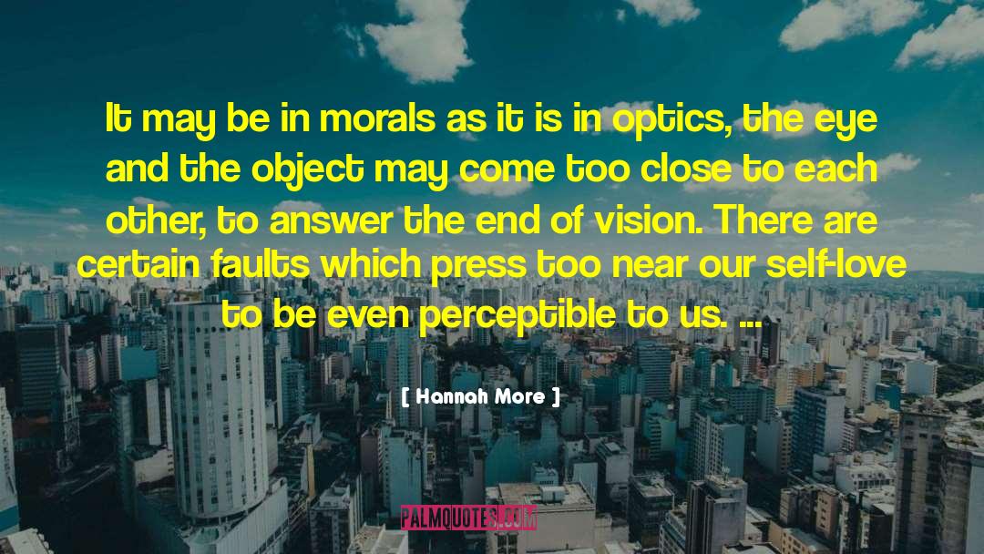 Hannah More Quotes: It may be in morals