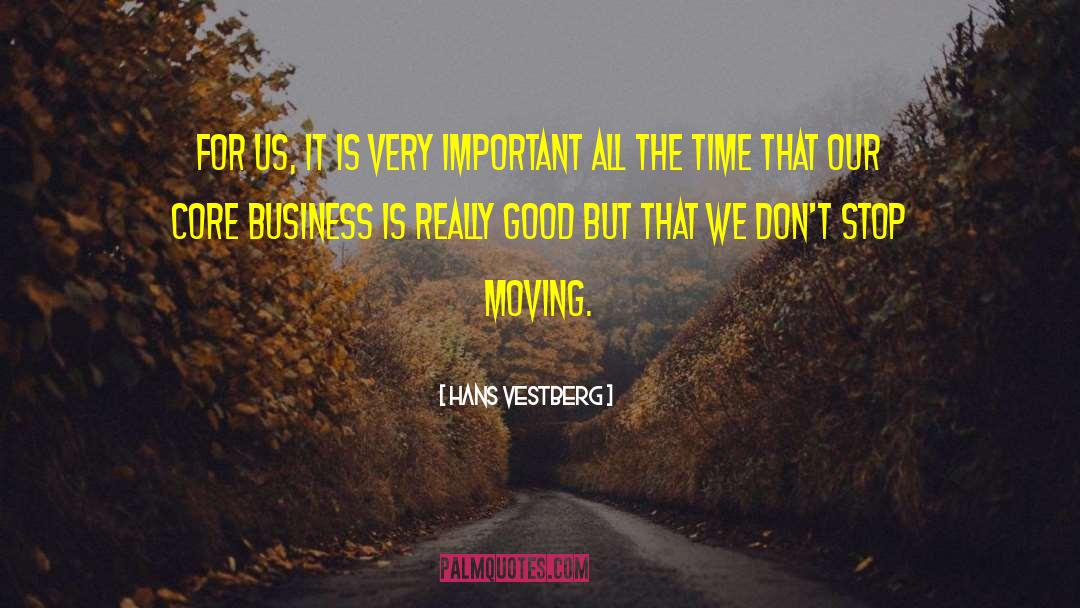 Hans Vestberg Quotes: For us, it is very