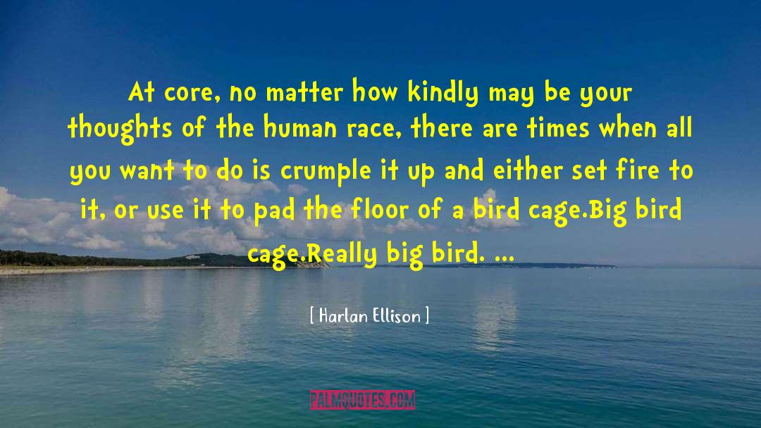 Harlan Ellison Quotes: At core, no matter how