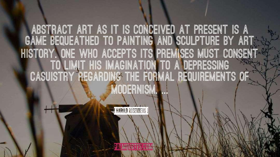 Harold Rosenberg Quotes: Abstract art as it is
