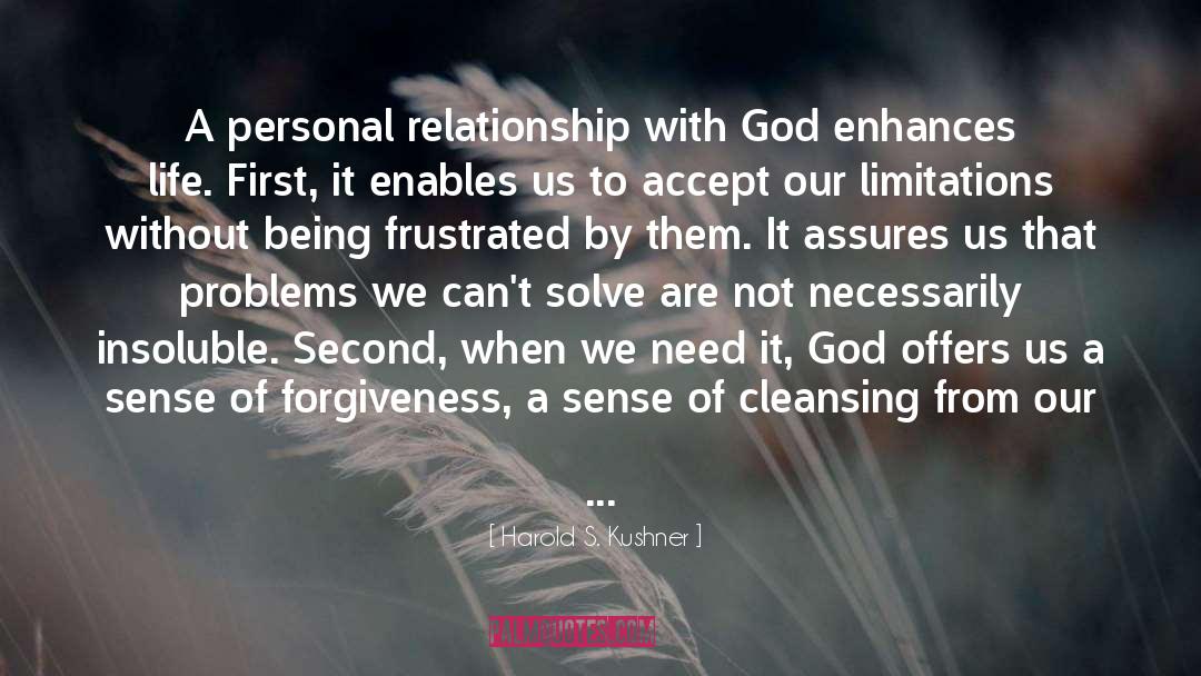 Harold S. Kushner Quotes: A personal relationship with God