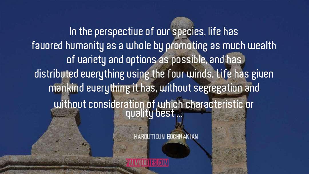 Haroutioun Bochnakian Quotes: In the perspective of our