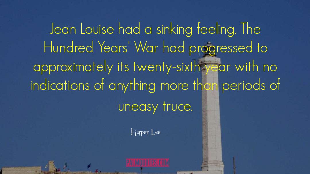 Harper Lee Quotes: Jean Louise had a sinking