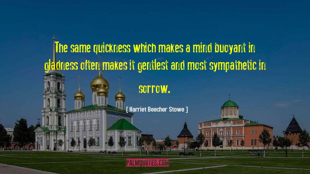 Harriet Beecher Stowe Quotes: The same quickness which makes