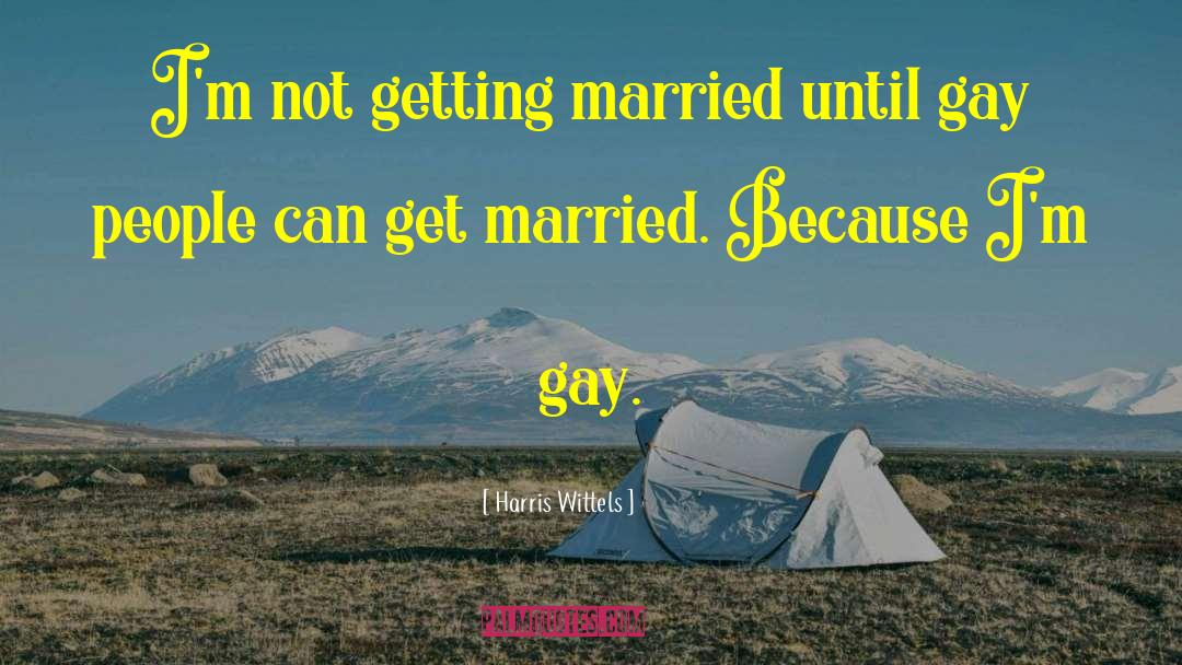 Harris Wittels Quotes: I'm not getting married until