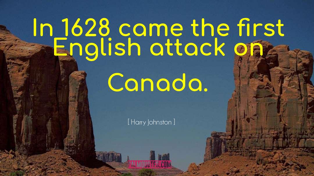 Harry Johnston Quotes: In 1628 came the first