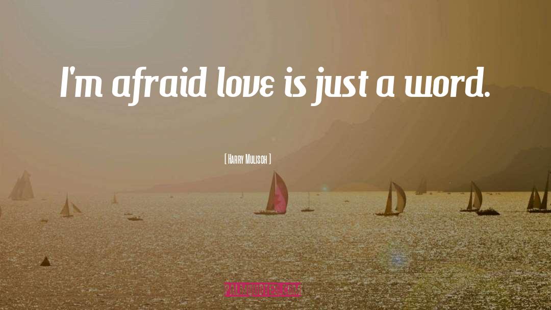 Harry Mulisch Quotes: I'm afraid love is just