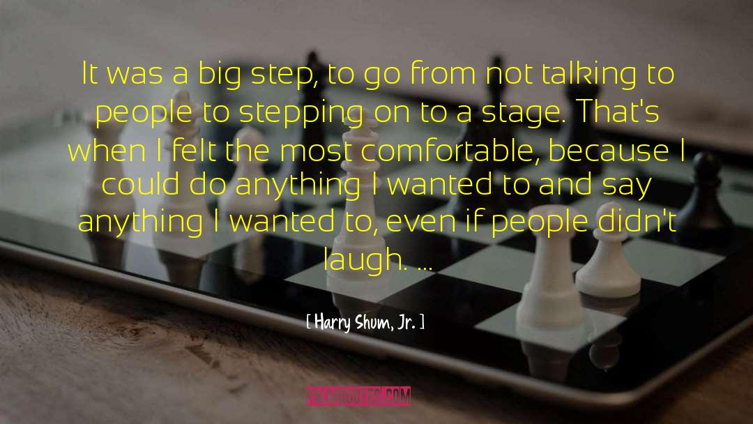Harry Shum, Jr. Quotes: It was a big step,