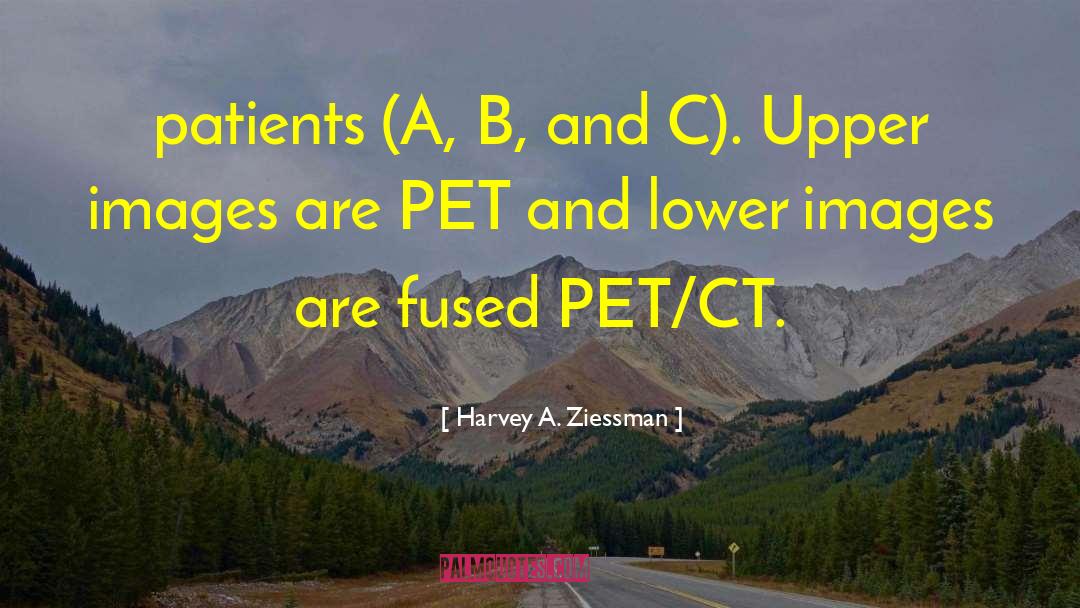 Harvey A. Ziessman Quotes: patients (A, B, and C).