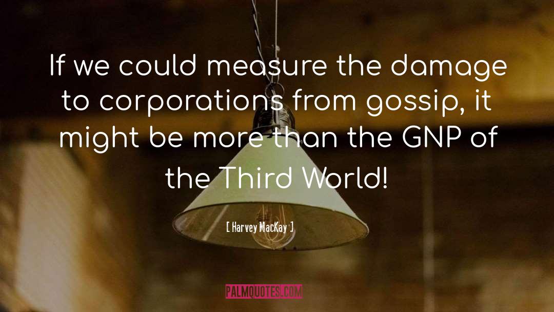 Harvey MacKay Quotes: If we could measure the