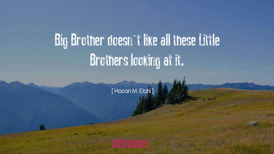 Hasan M. Elahi Quotes: Big Brother doesn't like all