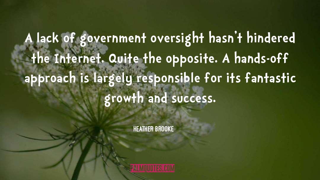 Heather Brooke Quotes: A lack of government oversight